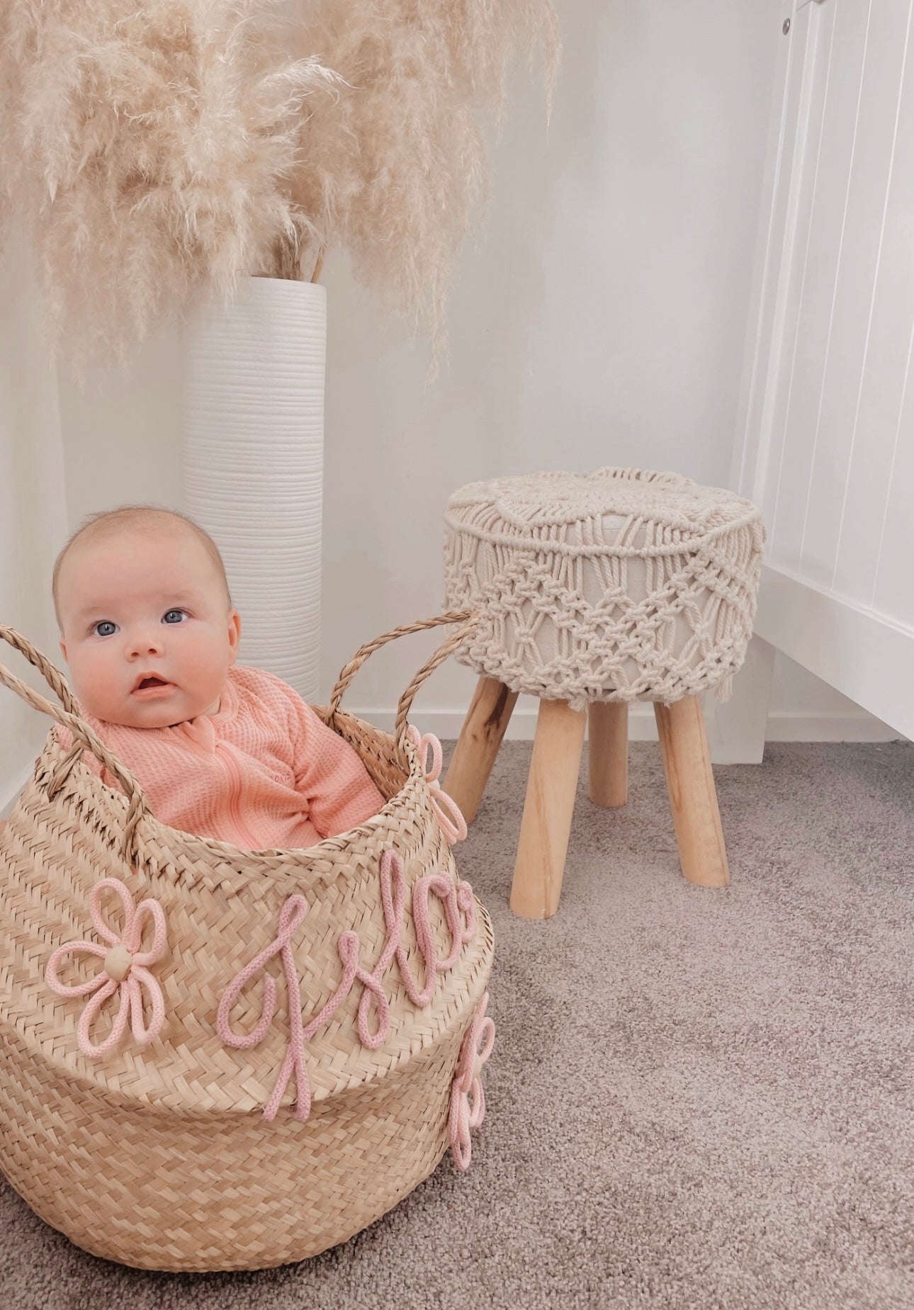 Personalised toy online storage basket
